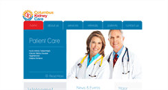 Desktop Screenshot of columbuskidney.com